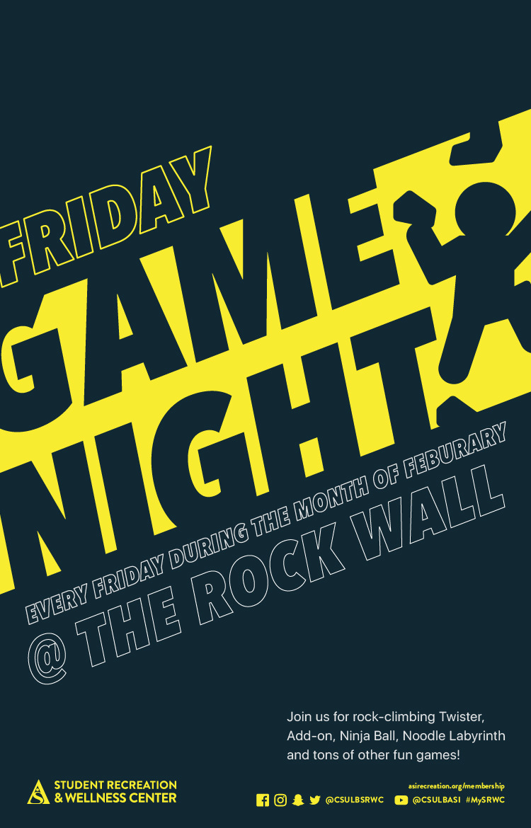 Friday game nights poster
