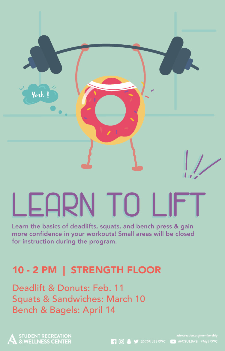 SRWC learn to lift poster