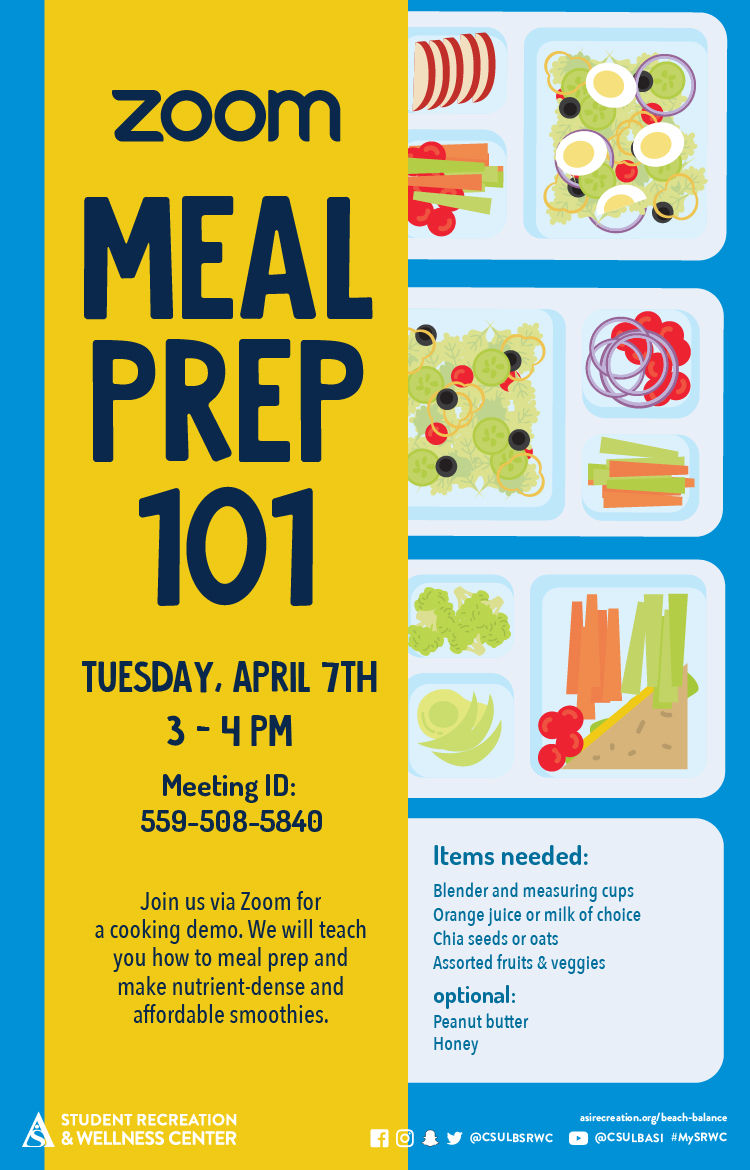meal prep poster