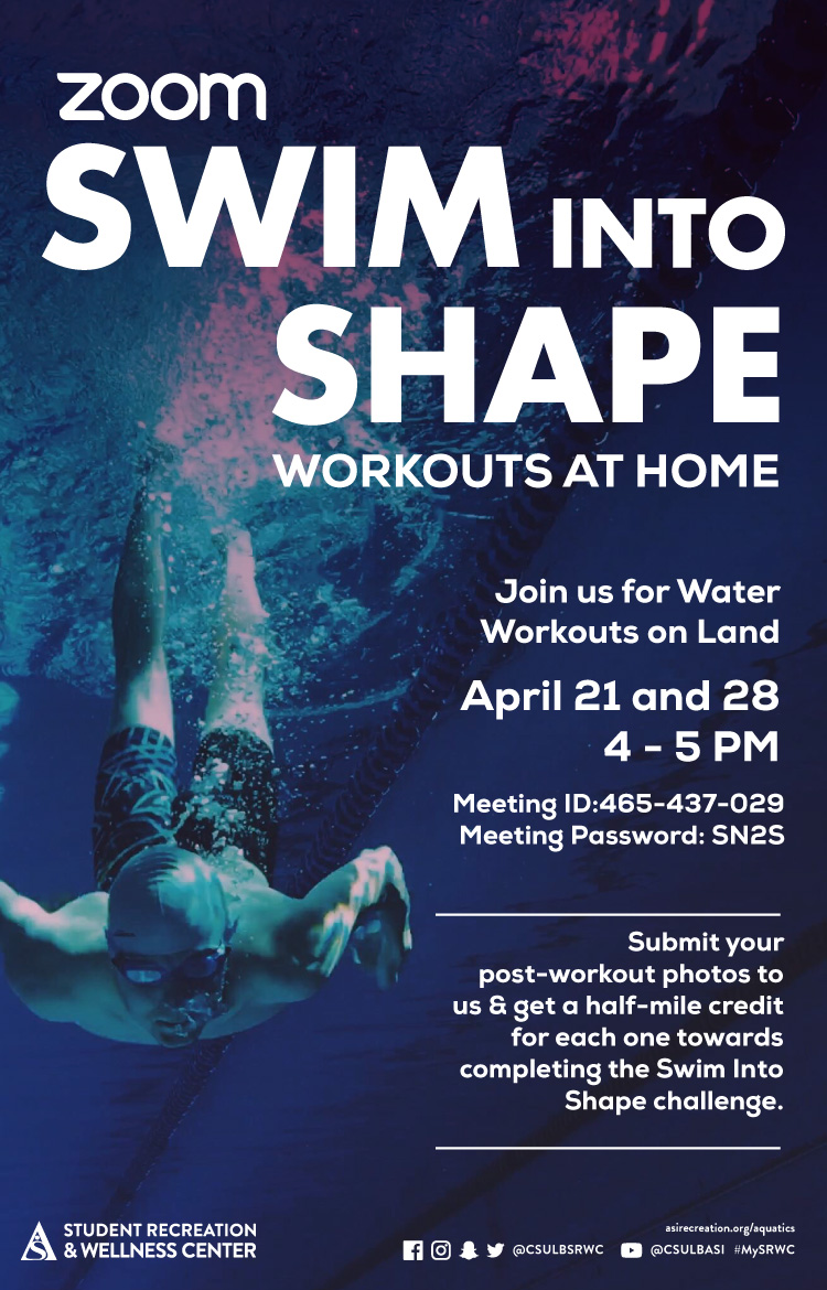 Swim into shape poster