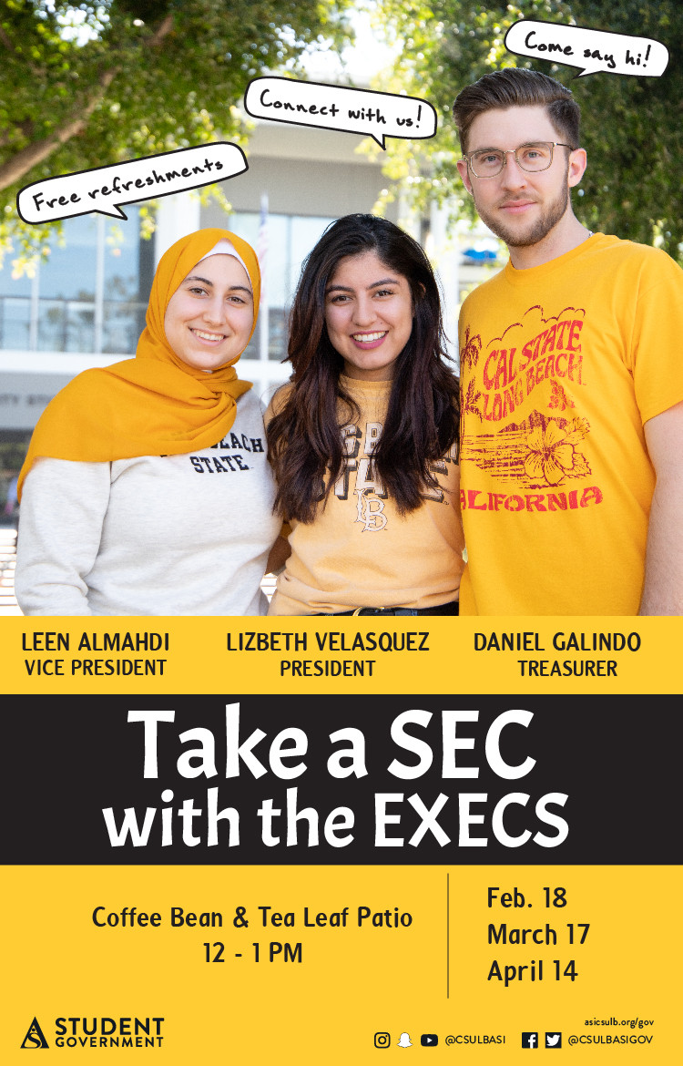 Take a seccond with the executives poster