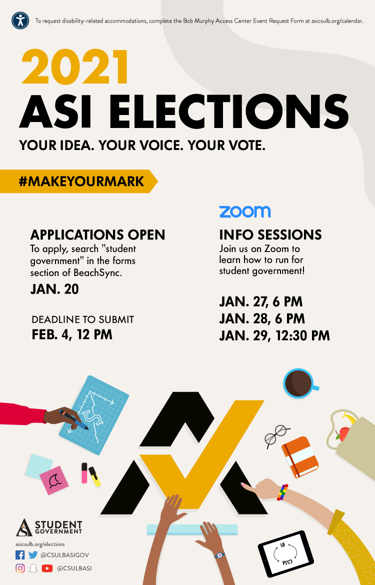 ASI Elections 2021 Poster