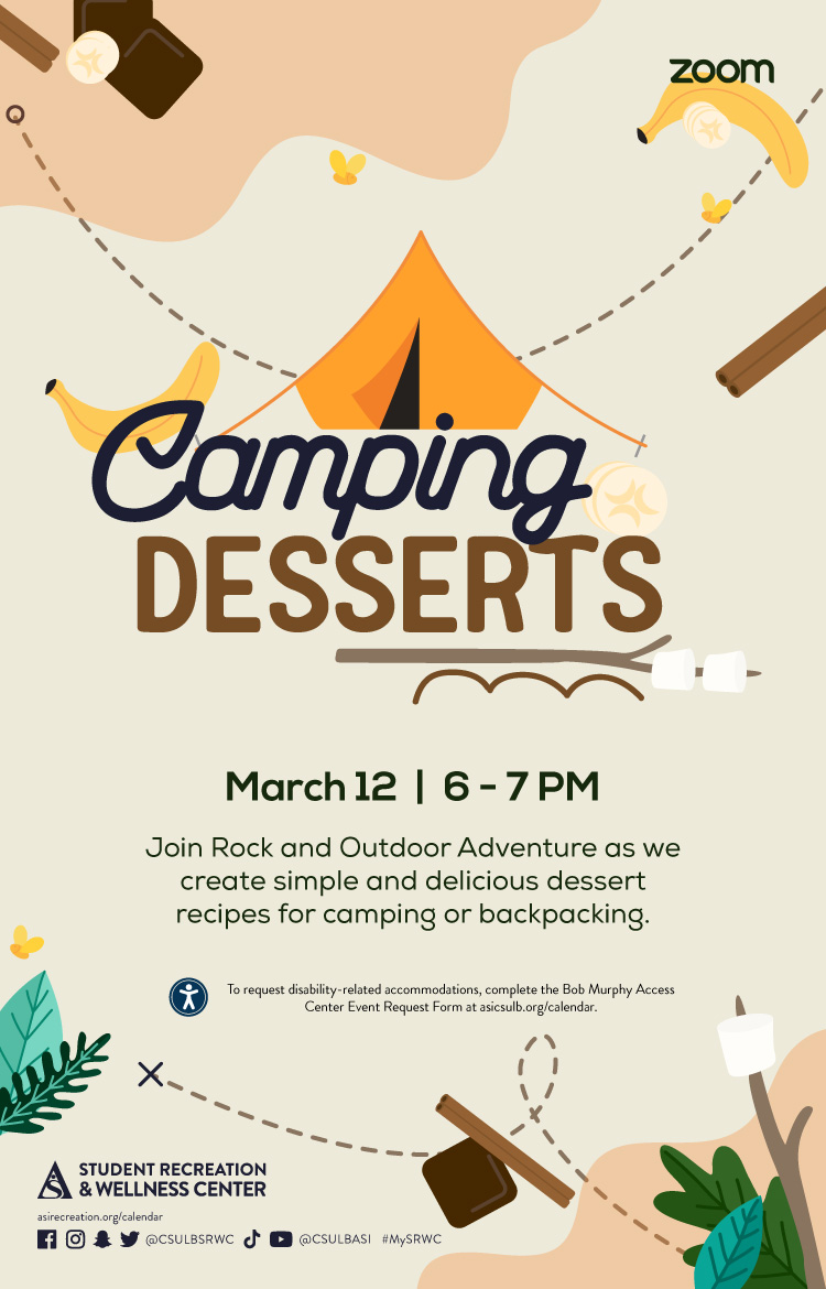 Camping Desserts poster
