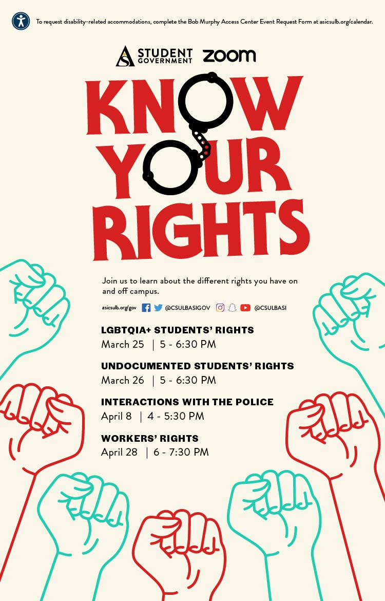 Know Your Rights poster