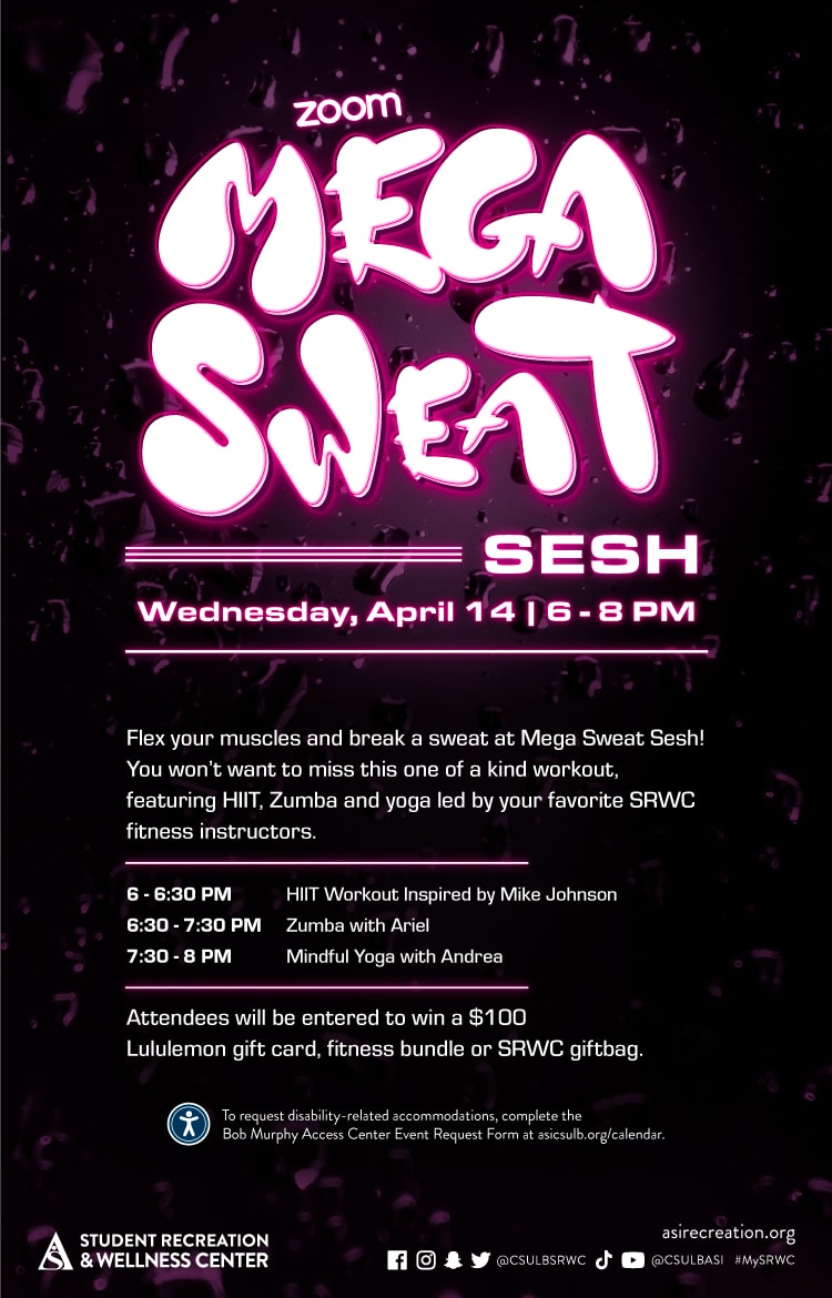 Mega Sweat Sesh Poster