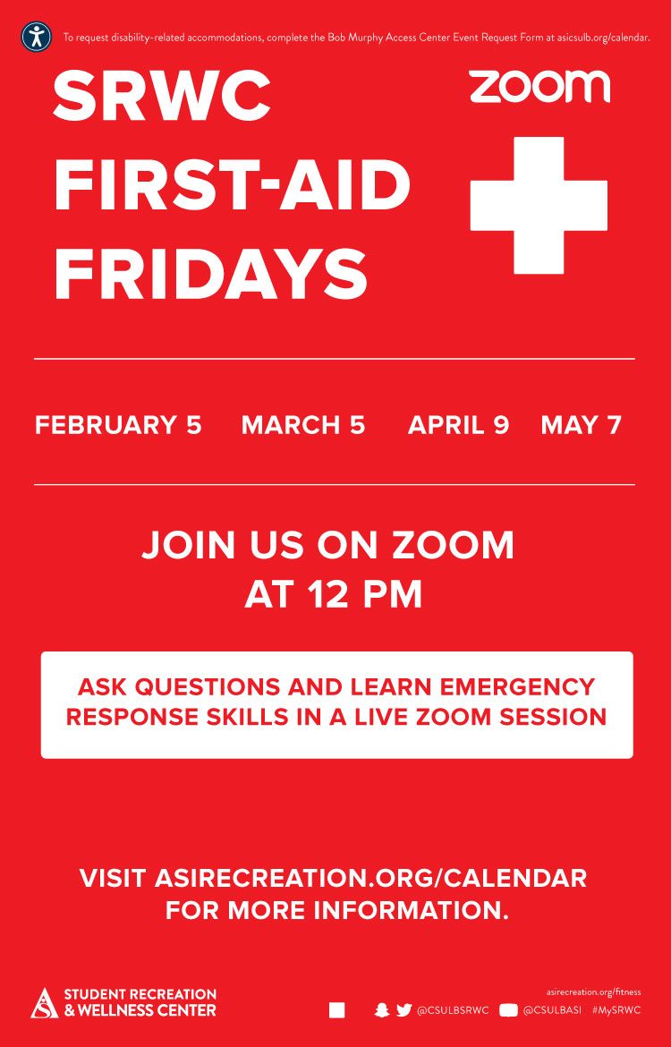 first aid fridays poster