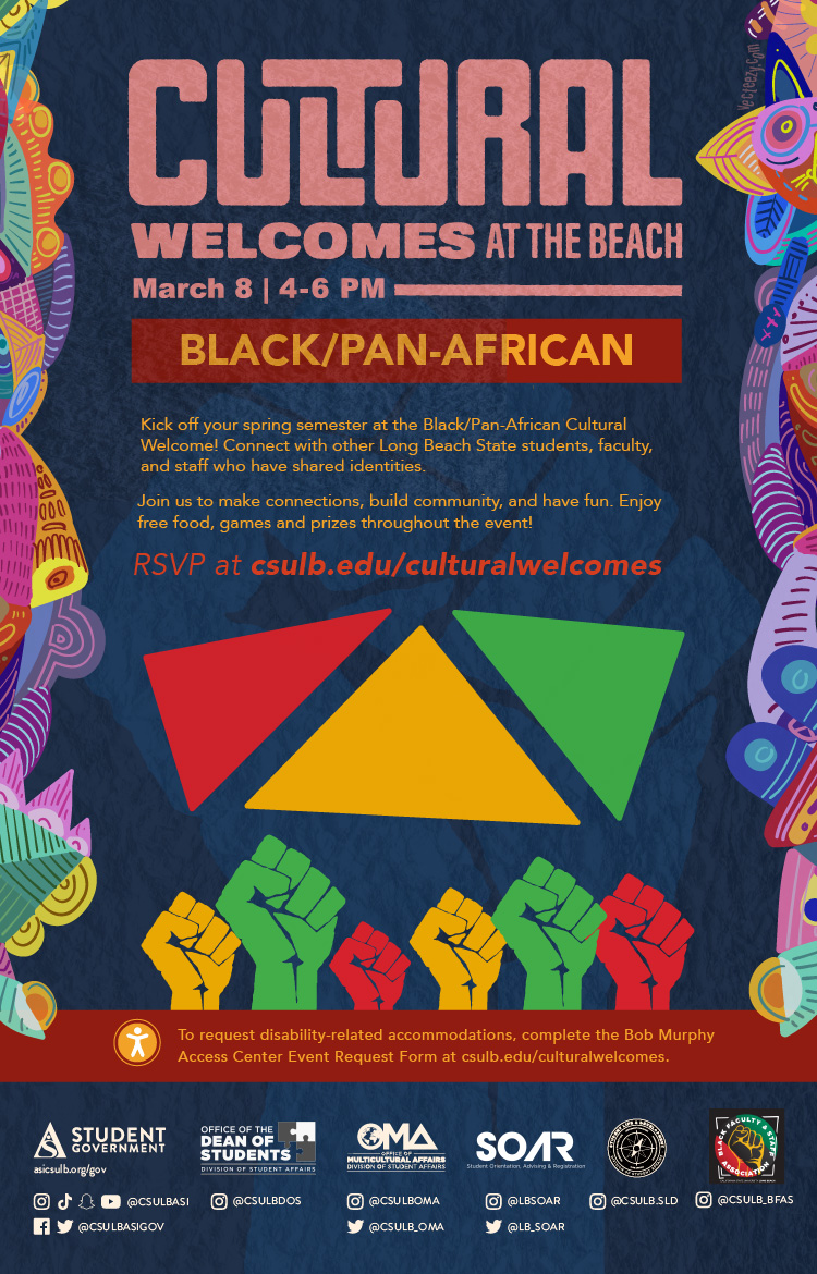 Cultural Welcomes - Black Pan African poster