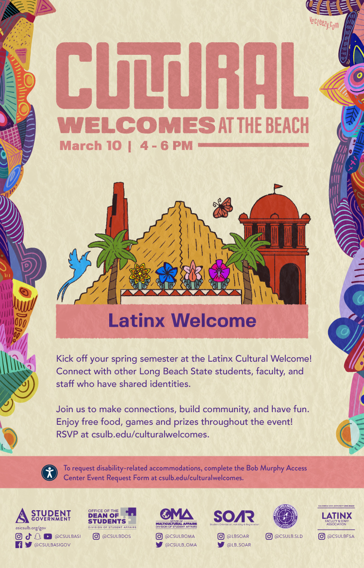Cultural Welcomes - Latinx poster