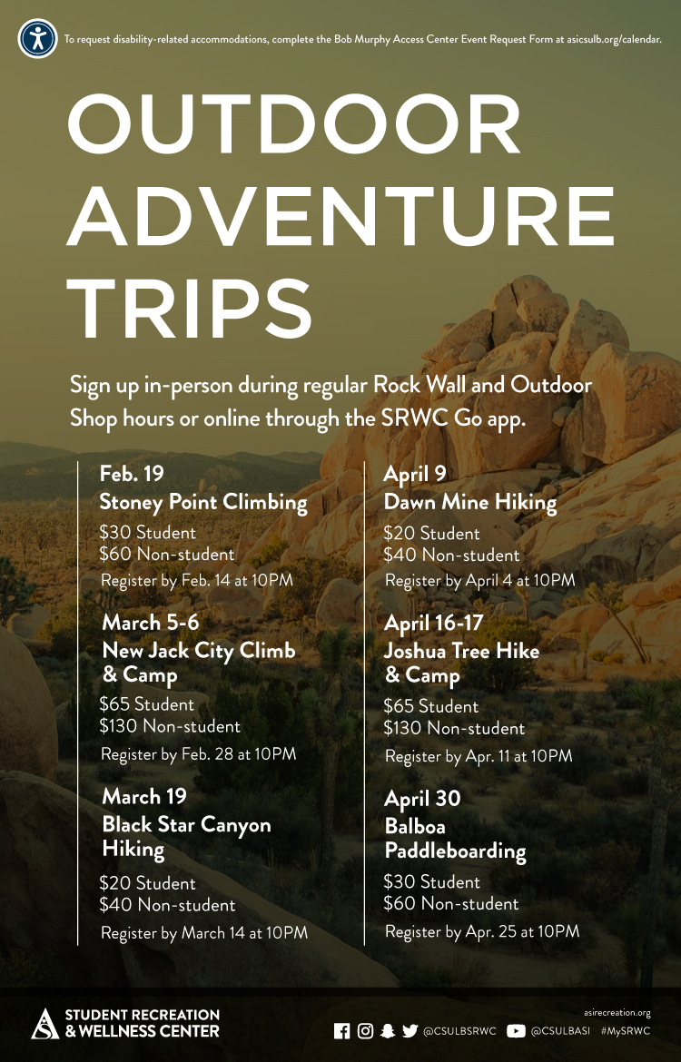 Outdoor Adventure Trips poster