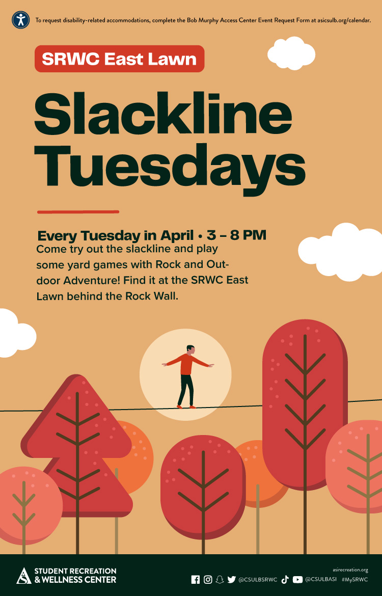 Slackline Tuesday poster
