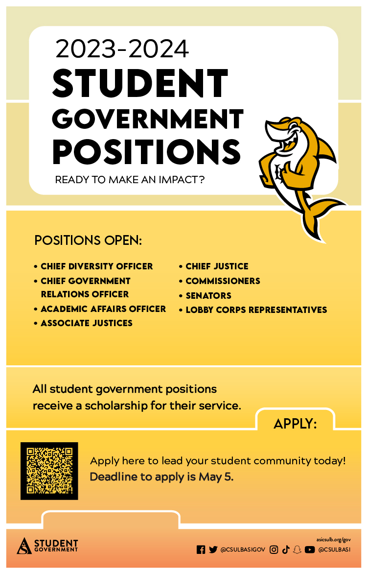 Studen leadership positions Poster