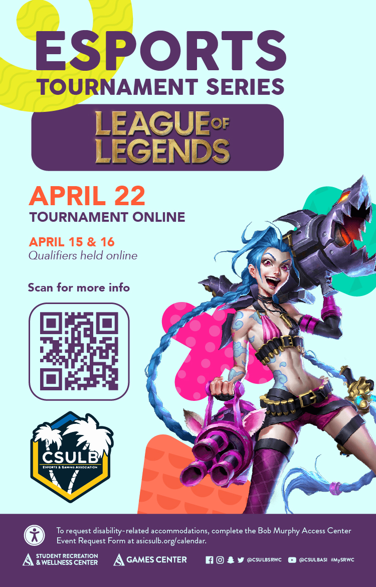 Esports Tournament: League of Legends poster