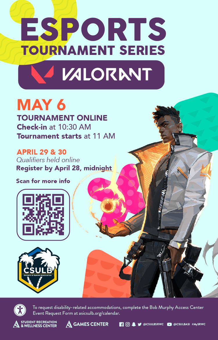 Esports Tournament V - SRWG Poster
