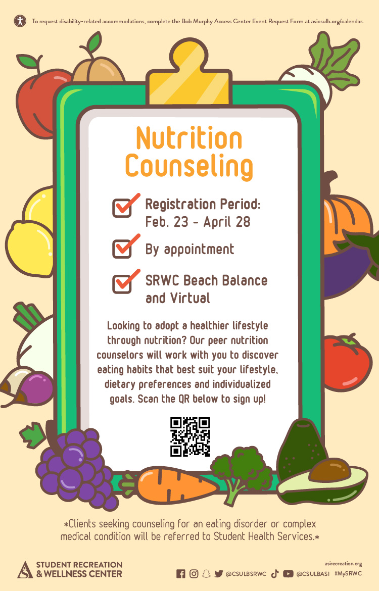 Nutrition counseling poster