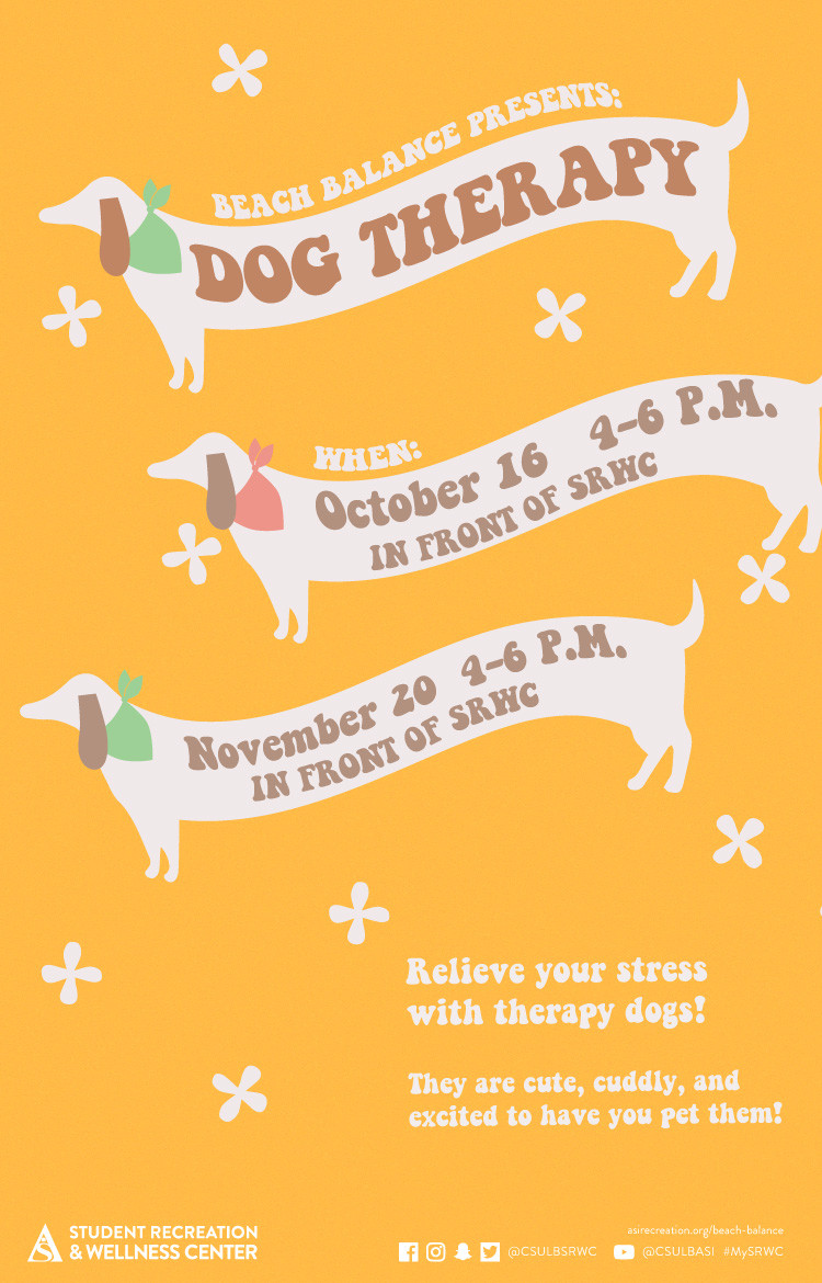 srwc dog therapy poster