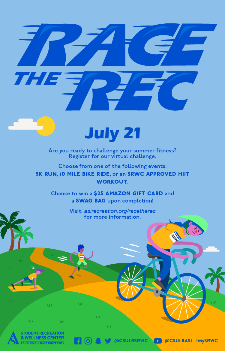 race the rec poster