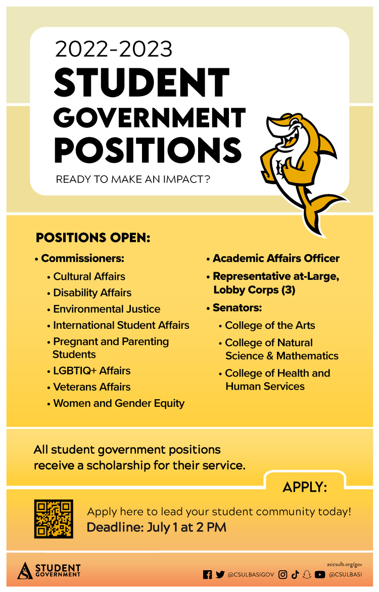 student leadership poster