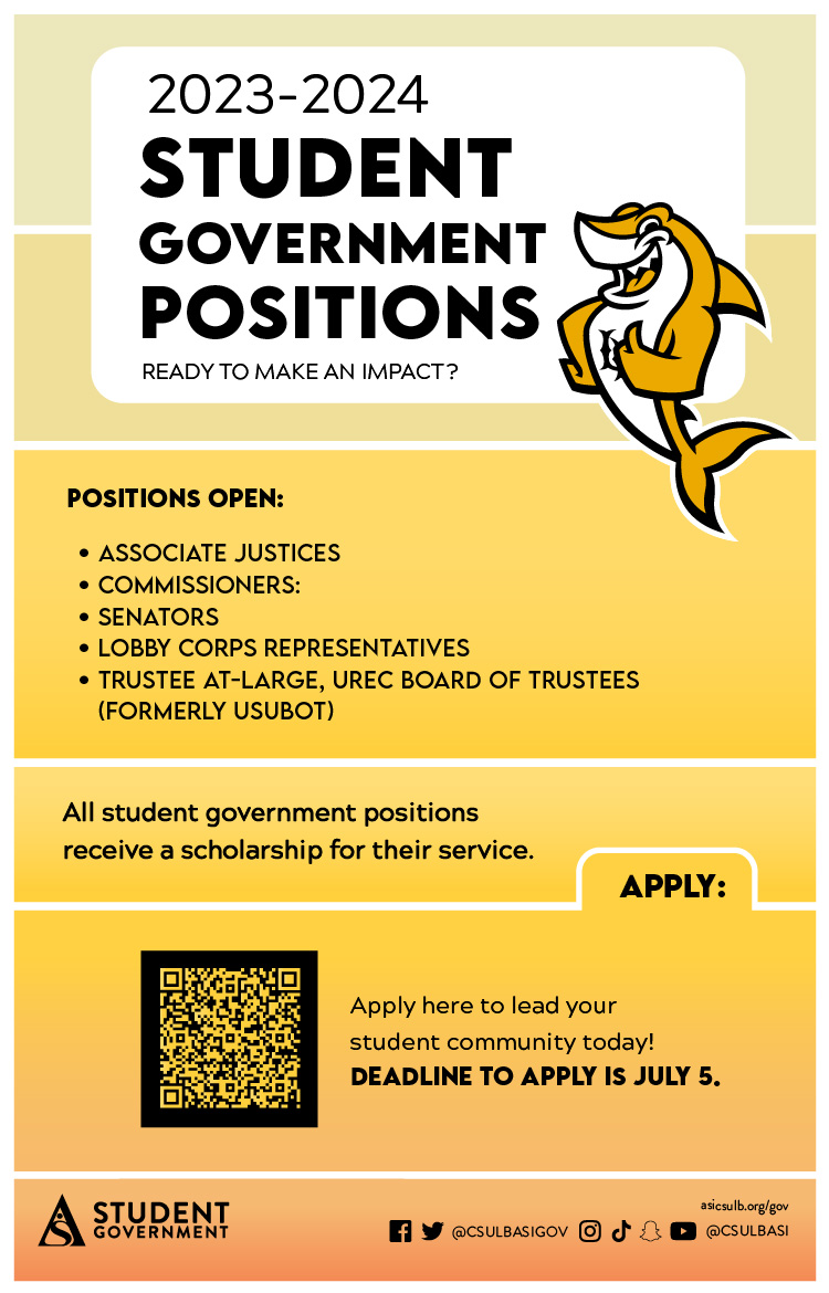 Student leadership positions Poster