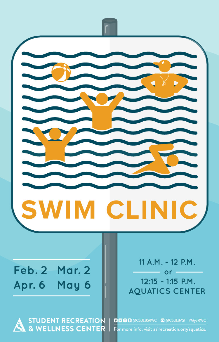 Swim Clinic poster