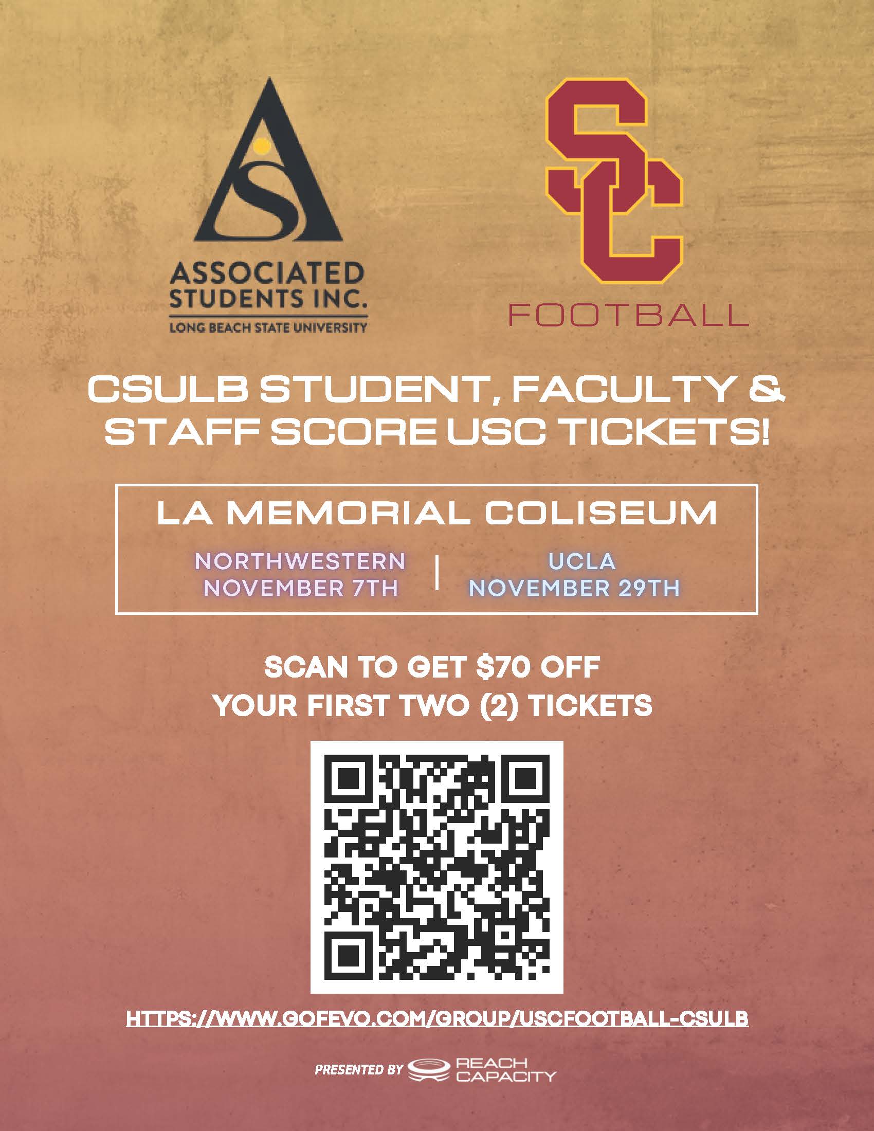Cal State Long Beach Scores USC Football Tickets!
