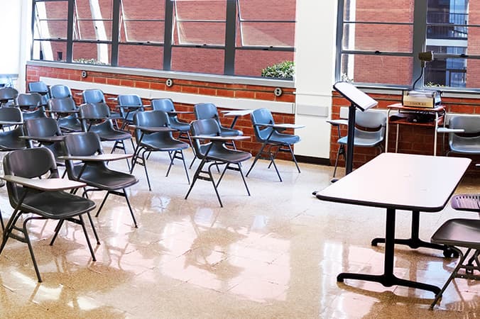 Typical Classroom to side