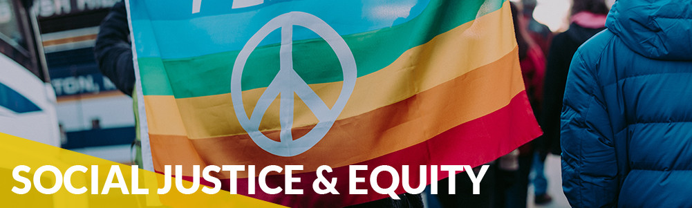 Social justice and equity generic banner